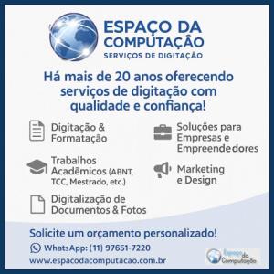 Serviços de Digitação Profissional - A gente digita, formata e entrega pronto!